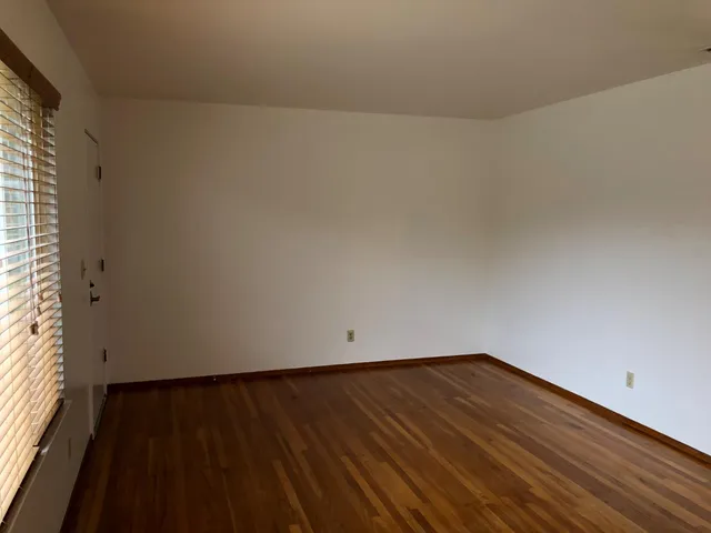 a view of wooden floor in a room
