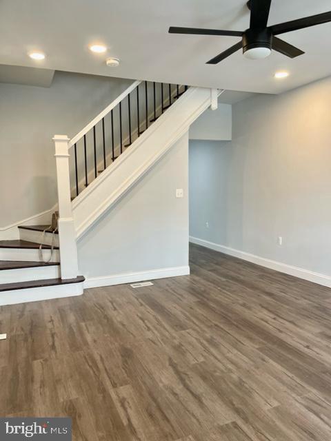 1812 North Smallwood Street Baltimore, MD 21216 - Photo 12 of 21 a view of an entryway with wooden floor