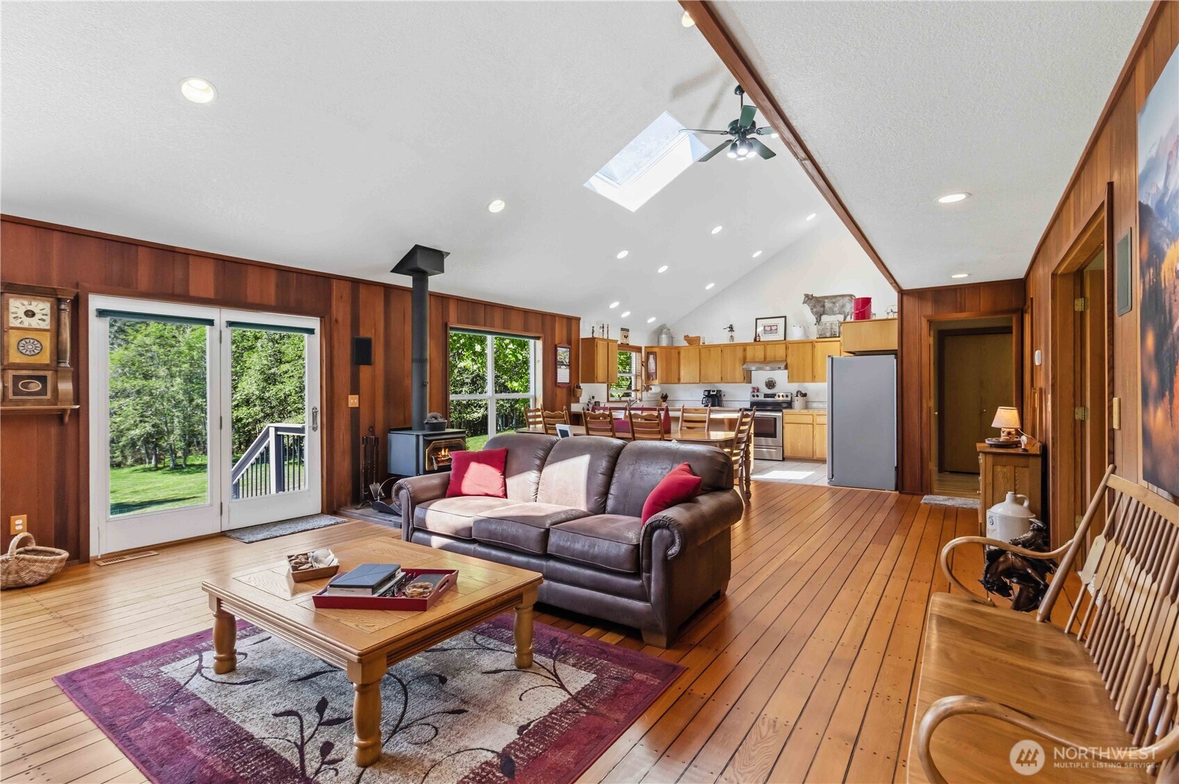 359 Frank Smith Road Toutle, WA 98649 - Photo 15 of 40 a living room with furniture and a large window