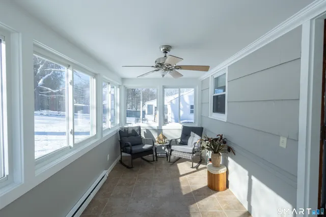 a view of a house with a snow