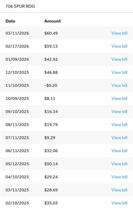 706 Spur Ridge Princeton, TX 75407 - Photo 4 of 36 Actual Electric Bill Amounts