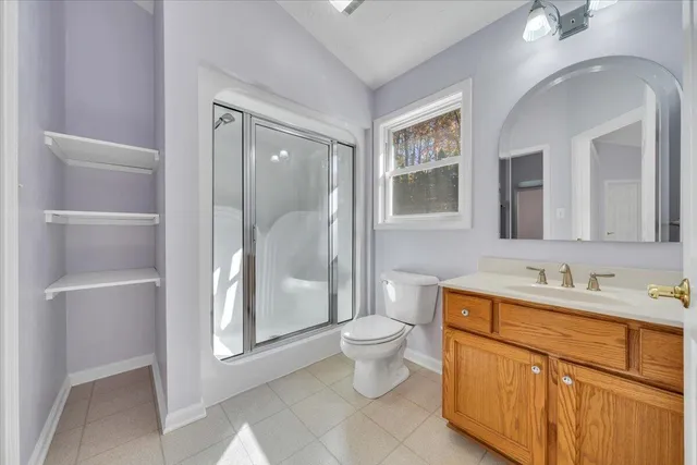 a view of a room with refrigerator