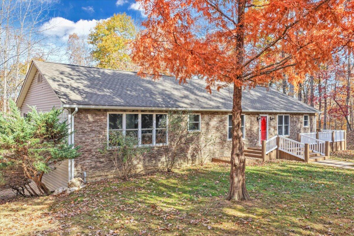 6548 Goodview Road Goodview, VA 24095 - Photo 48 of 113 a front view of a house with a yard
