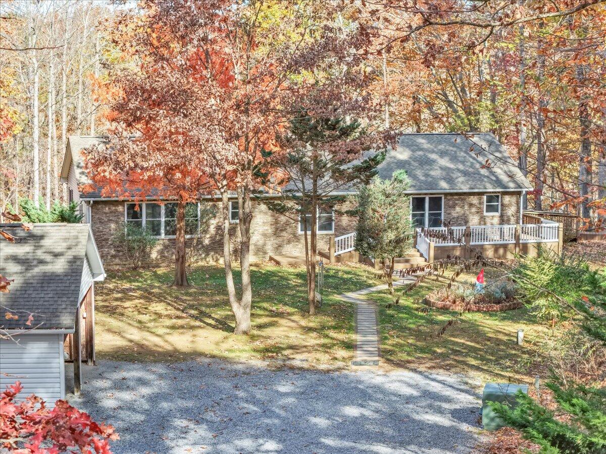 6548 Goodview Road Goodview, VA 24095 - Photo 51 of 113 a view of swimming pool of the house with green space