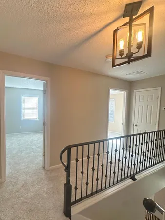 a view of empty room with a window