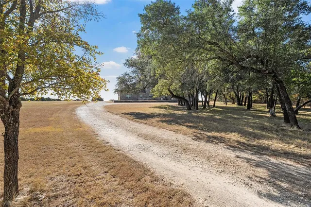 a view of empty area with green space