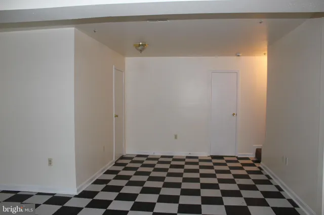 a view of outdoor space with wooden fence