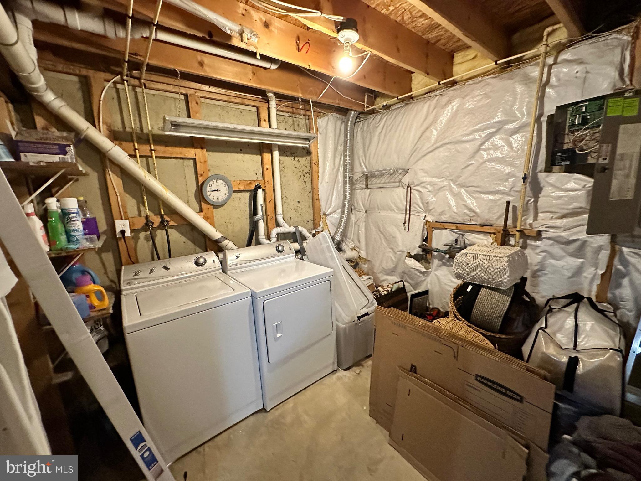 22 Carper Street Bear, DE 19701 - Photo 45 of 56 a utility room with dryer and washer