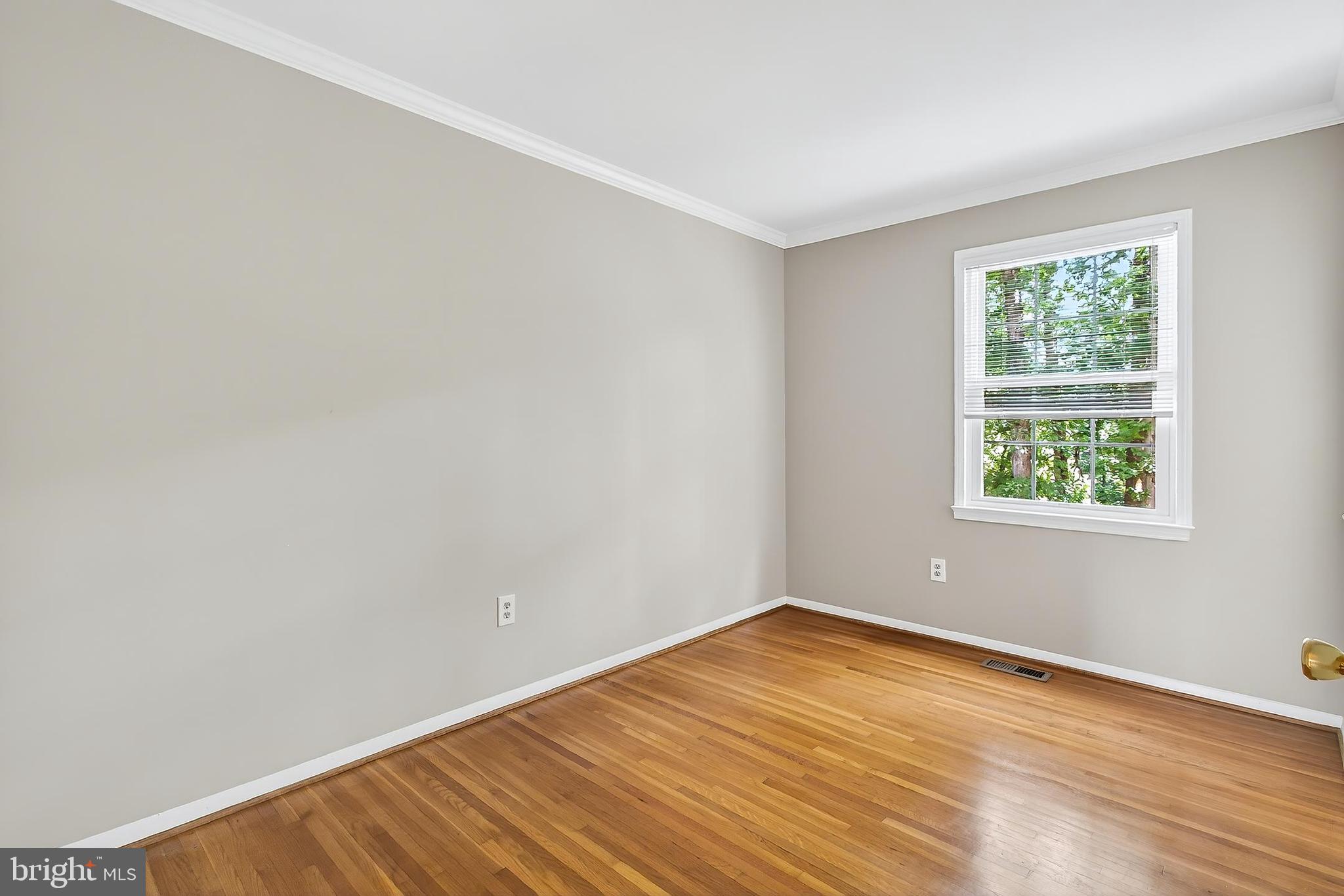 7781 Tiverton Drive Springfield, VA 22152 - Photo 24 of 53 Bedroom 3. Hardwoods and crown molding