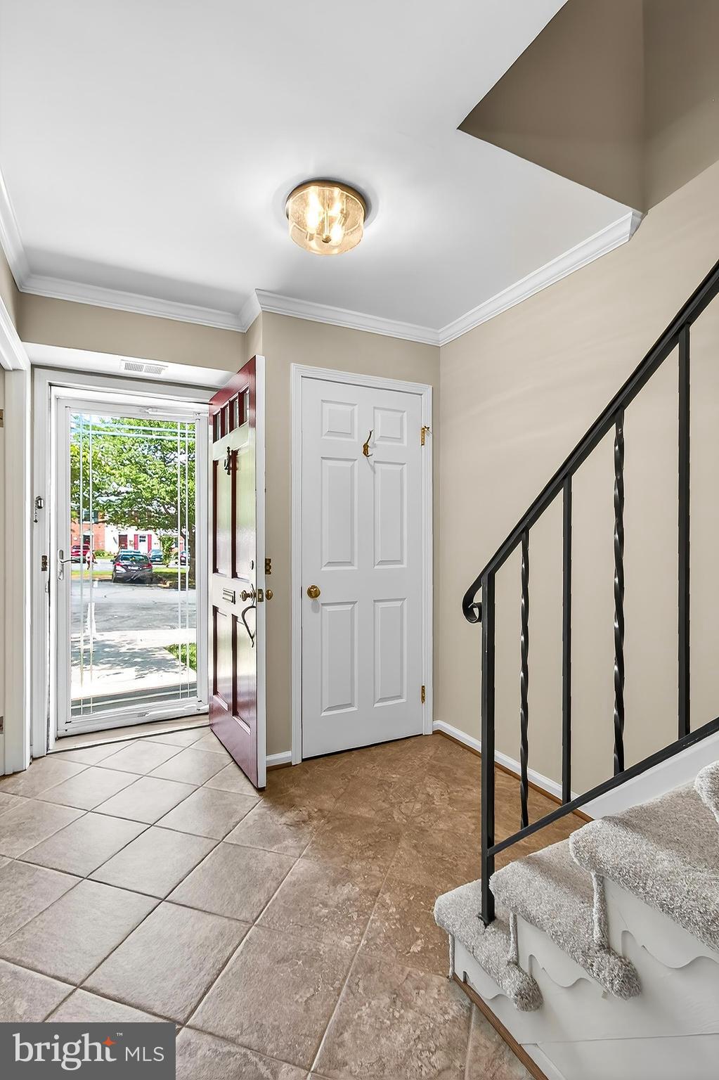 7781 Tiverton Drive Springfield, VA 22152 - Photo 5 of 53 Foyer. Entire interior freshly painted