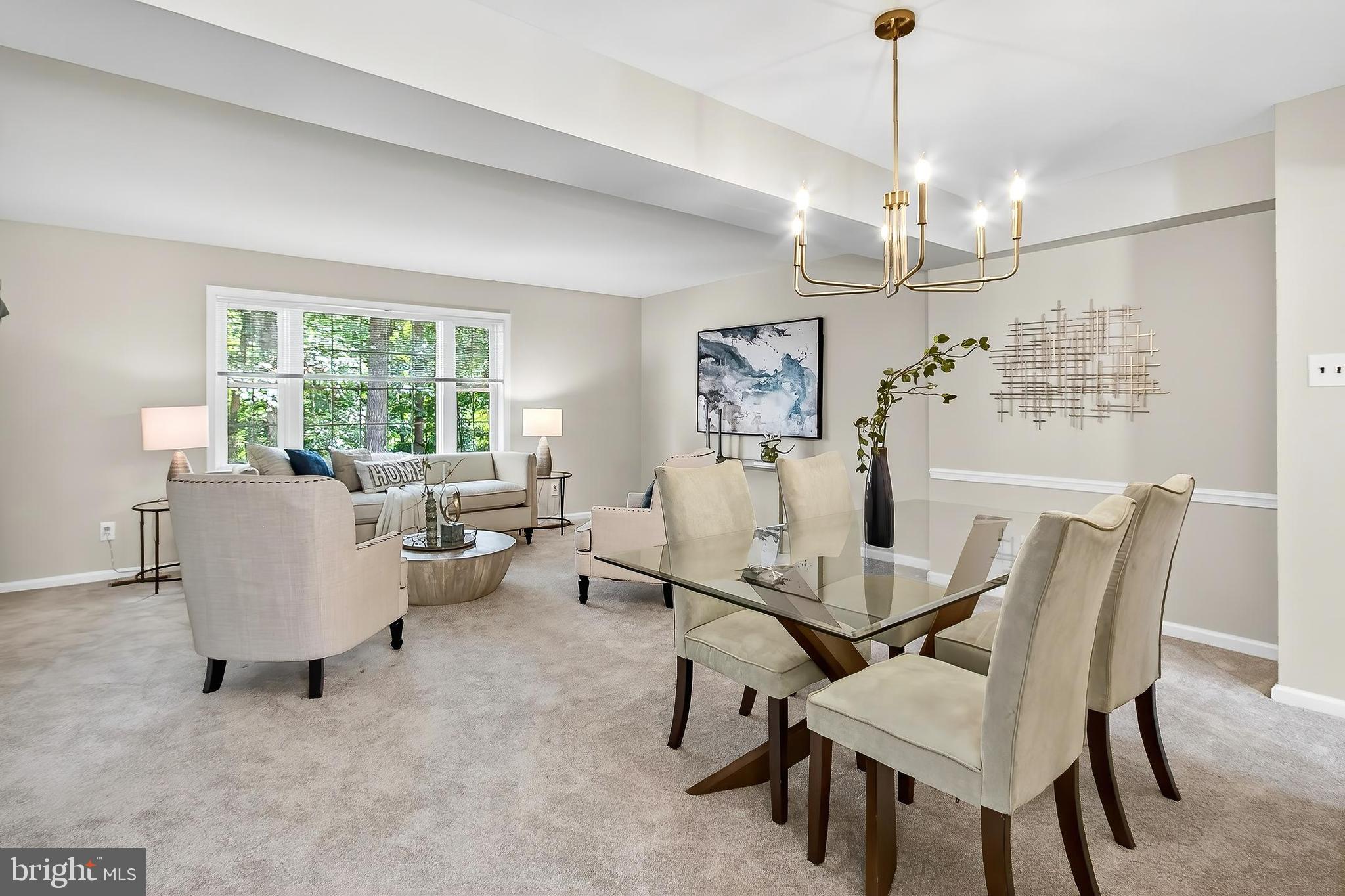 7781 Tiverton Drive Springfield, VA 22152 - Photo 7 of 53 Dining room looking towards living room