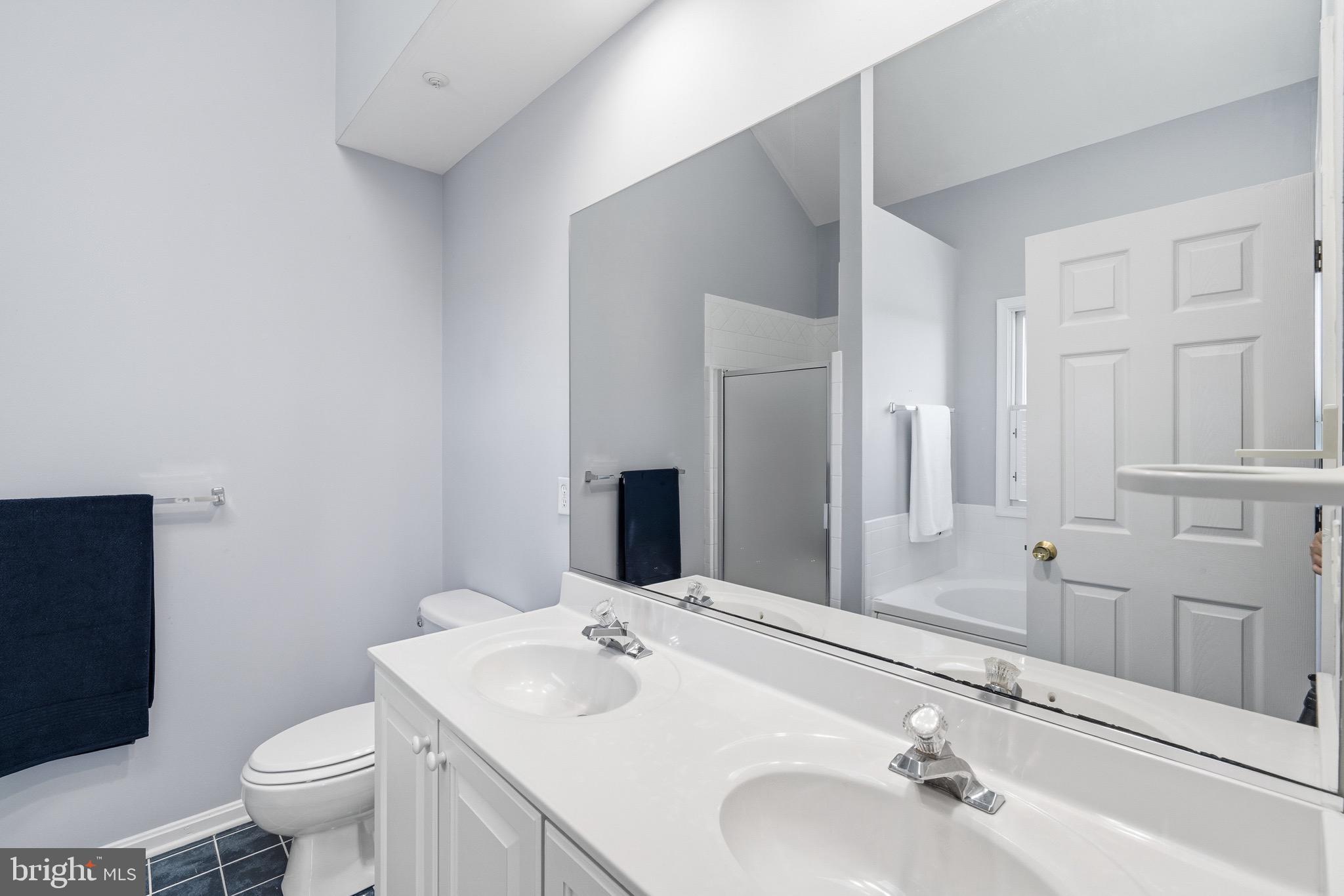 906 Auckland Way Chester, MD 21619 - Photo 15 of 36 Primary bathroom with shower and jetted tub