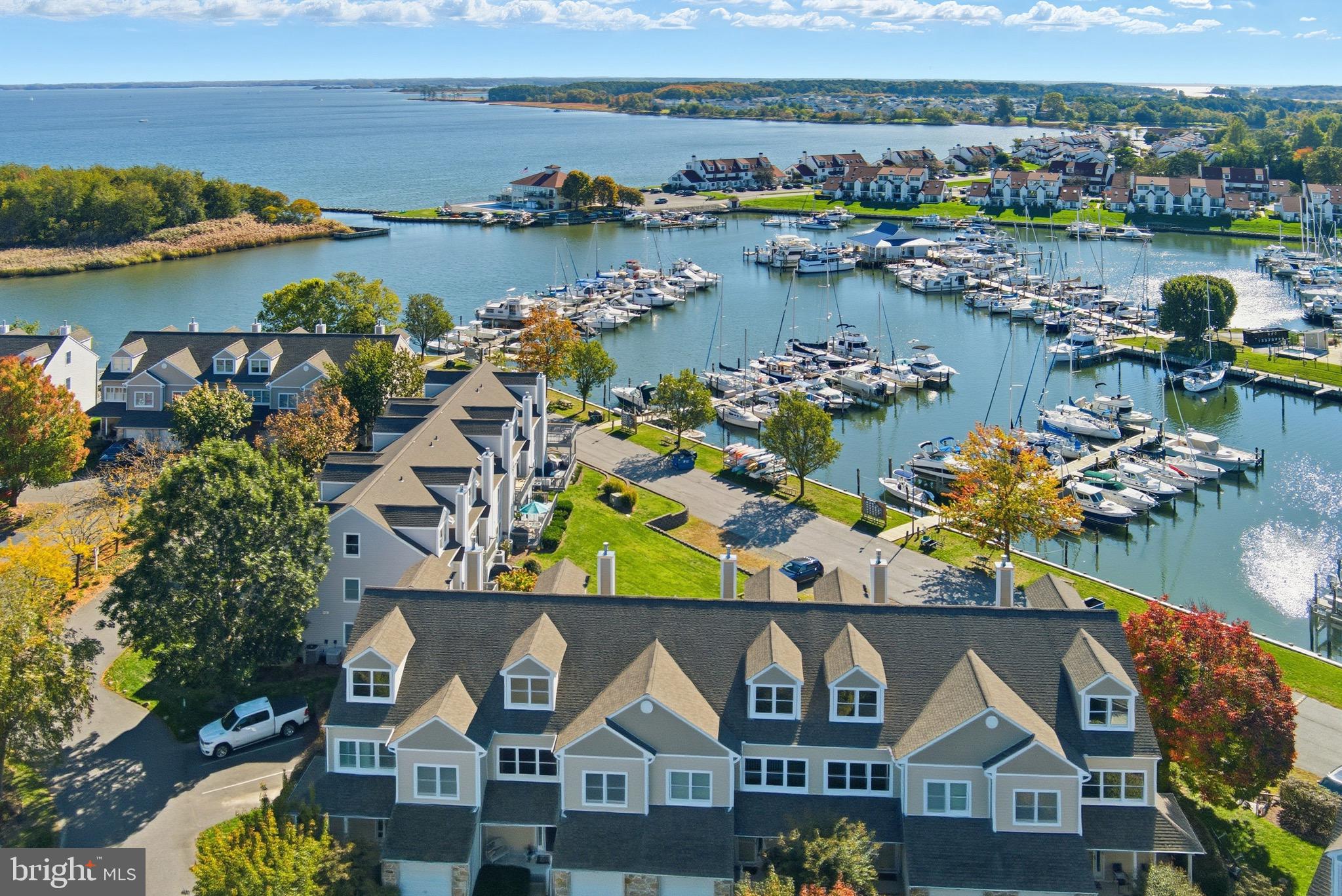 906 Auckland Way Chester, MD 21619 - Photo 25 of 36 View of marina and Chester River