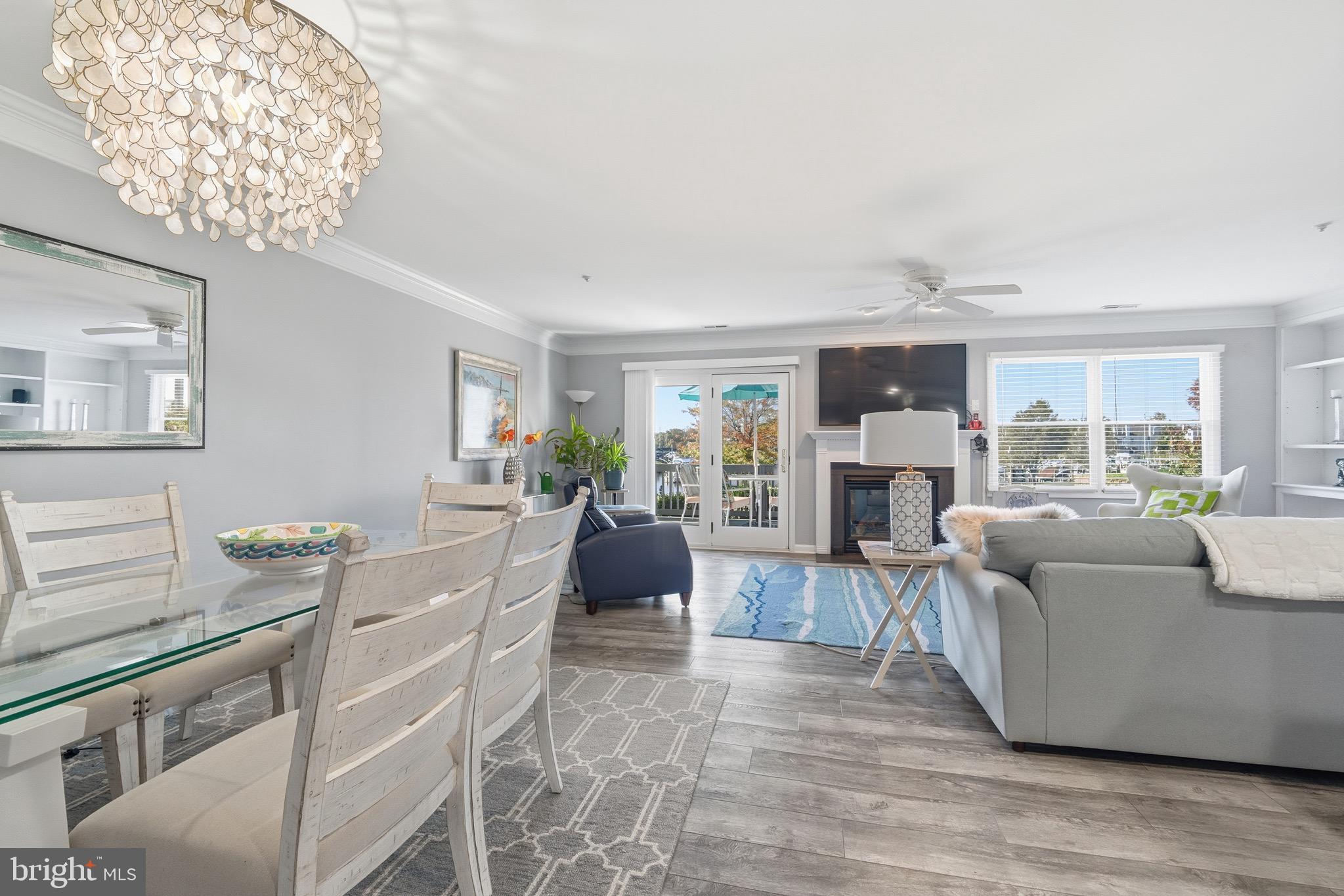 906 Auckland Way Chester, MD 21619 - Photo 7 of 36 View towards back deck and marina