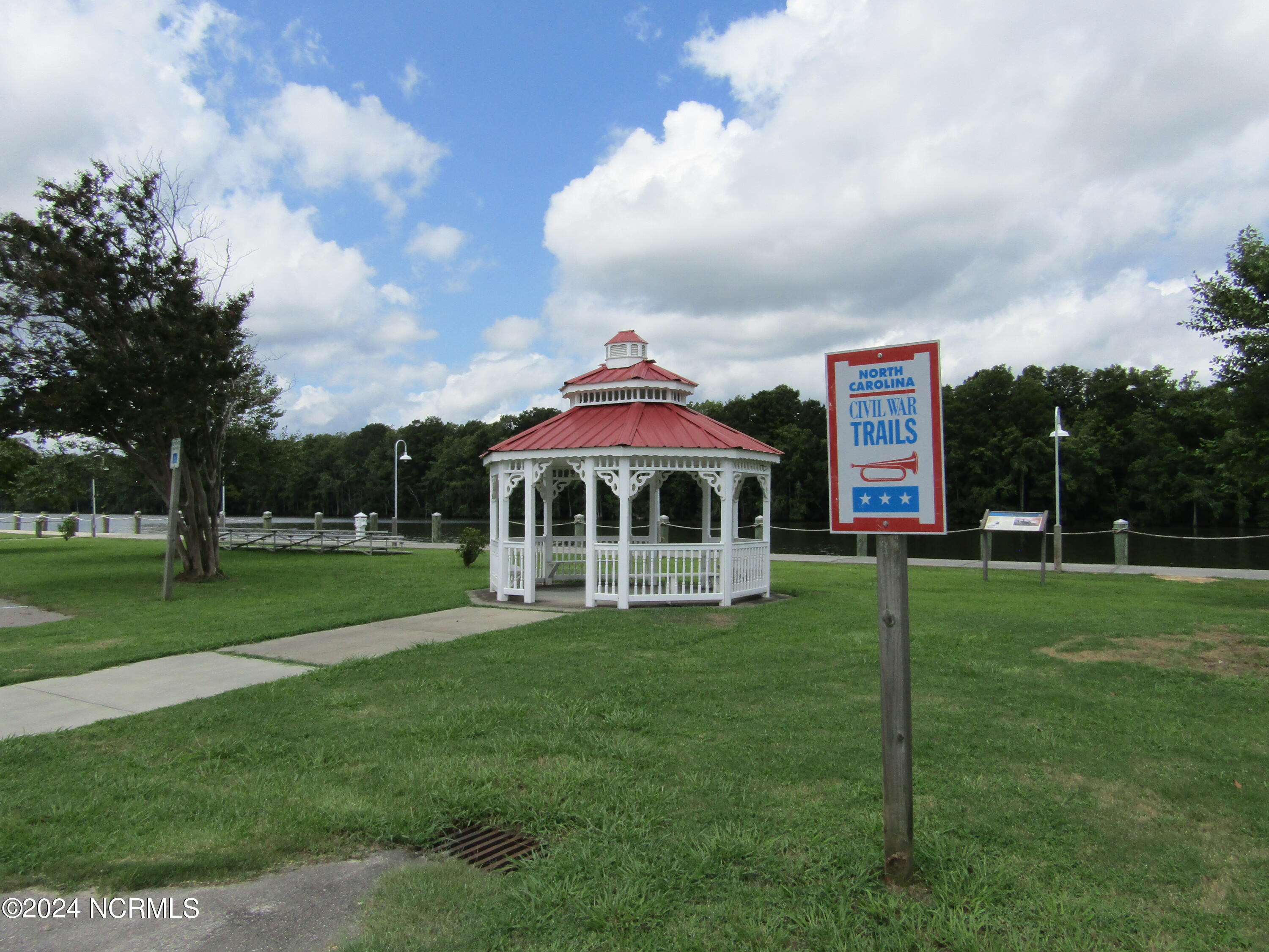 1786 Long Ridge Road Plymouth, NC 27962 - Photo 36 of 39 Beautiful Gazebo along the Roanoke River