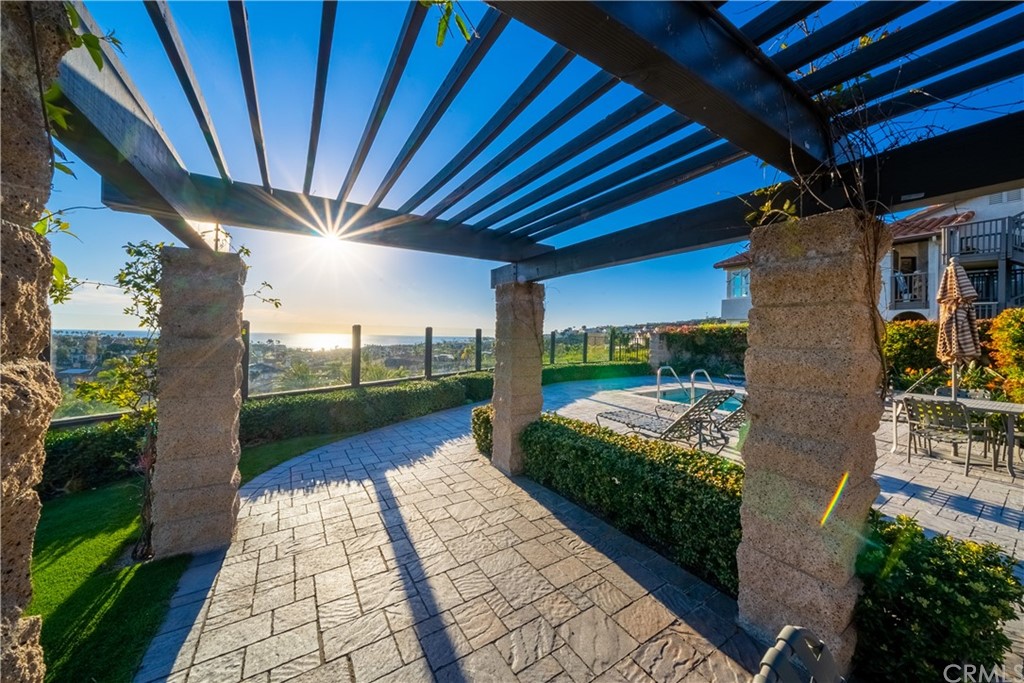 26 Corniche Drive, Unit F Dana Point, CA 92629 - Photo 28 of 46 Monarch Hills Spa Pergola