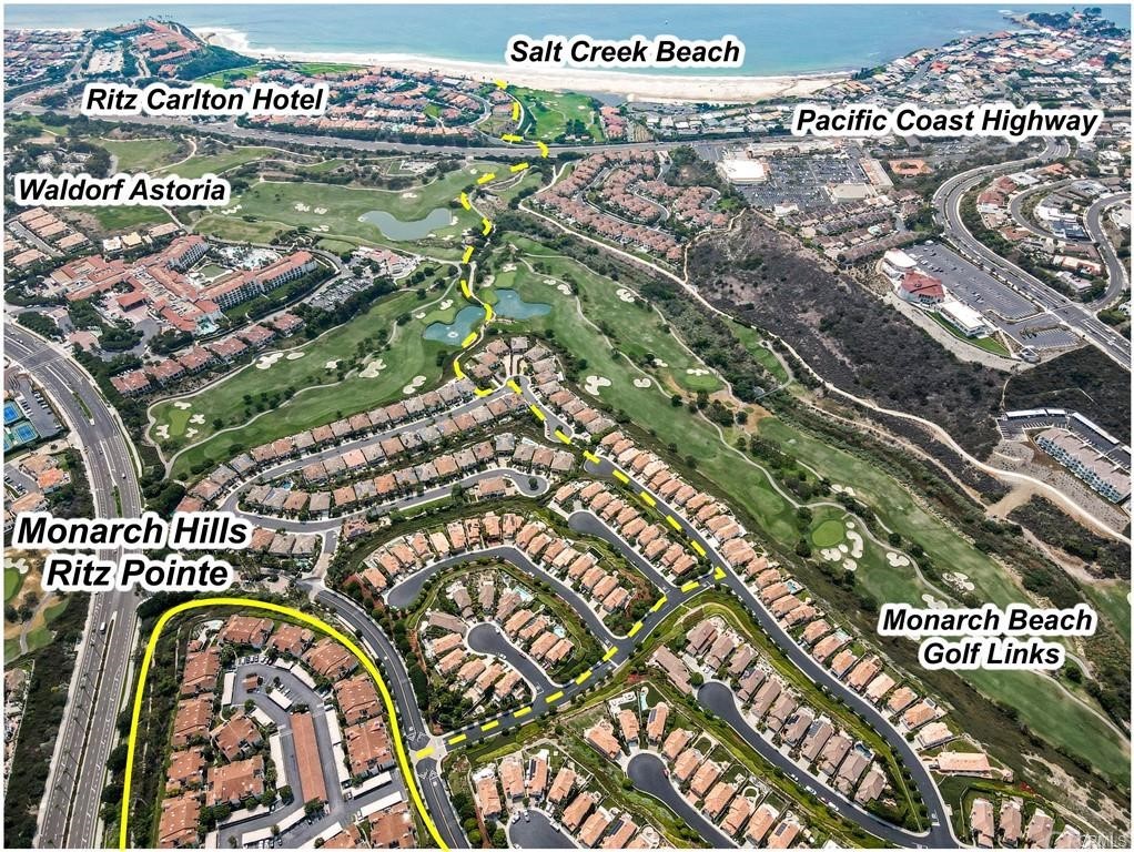 26 Corniche Drive, Unit F Dana Point, CA 92629 - Photo 42 of 46 Monarch Hills at Ritz Pointe Trail Map