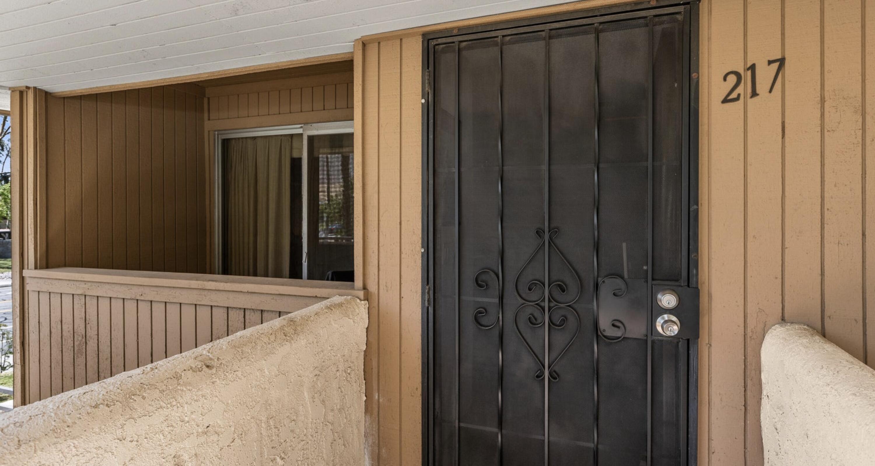 2875 North Los Felices Road, Unit 217 Palm Springs, CA 92262 - Photo 3 of 3 a view of a balcony