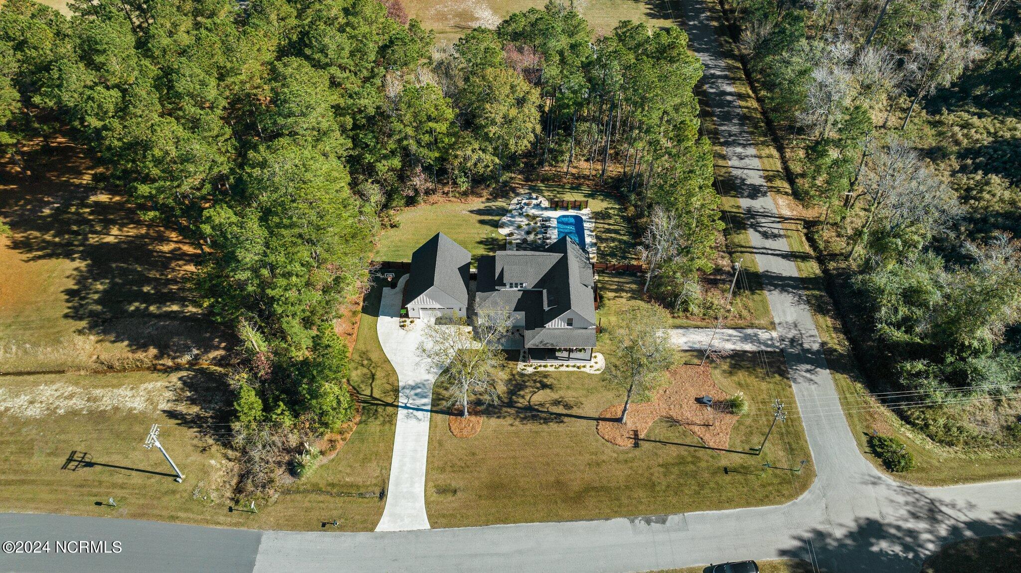 282 Old Stanton Road Beaufort, NC 28516 - Photo 73 of 78 Aerial View