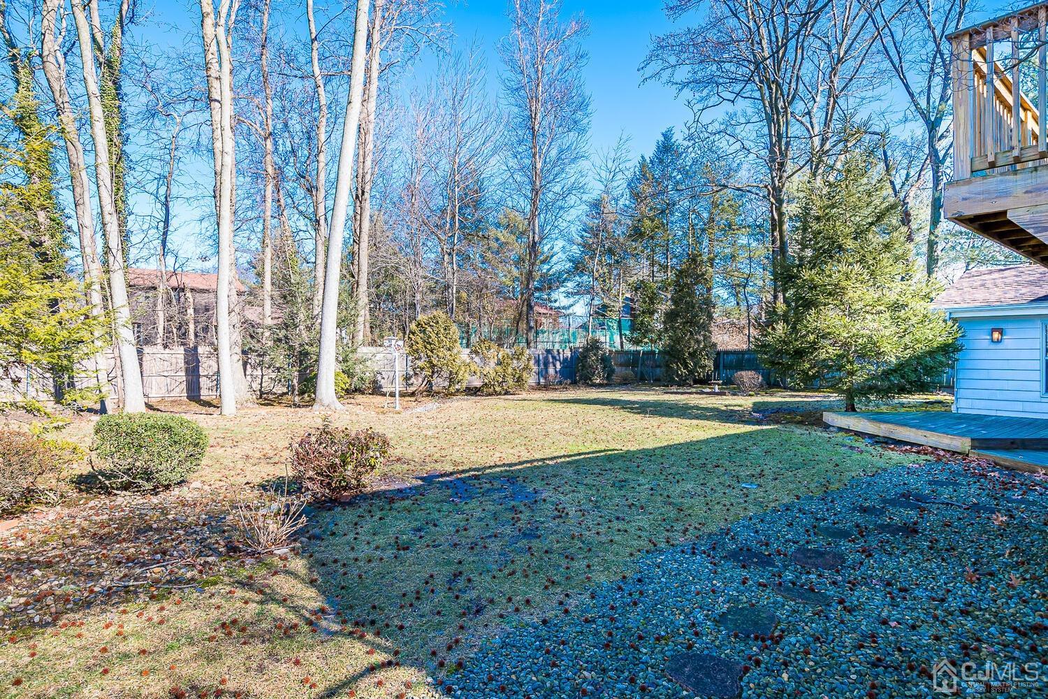 41 Clive Hills Road Edison, NJ 08820 - Photo 37 of 39 a view of backyard with large trees