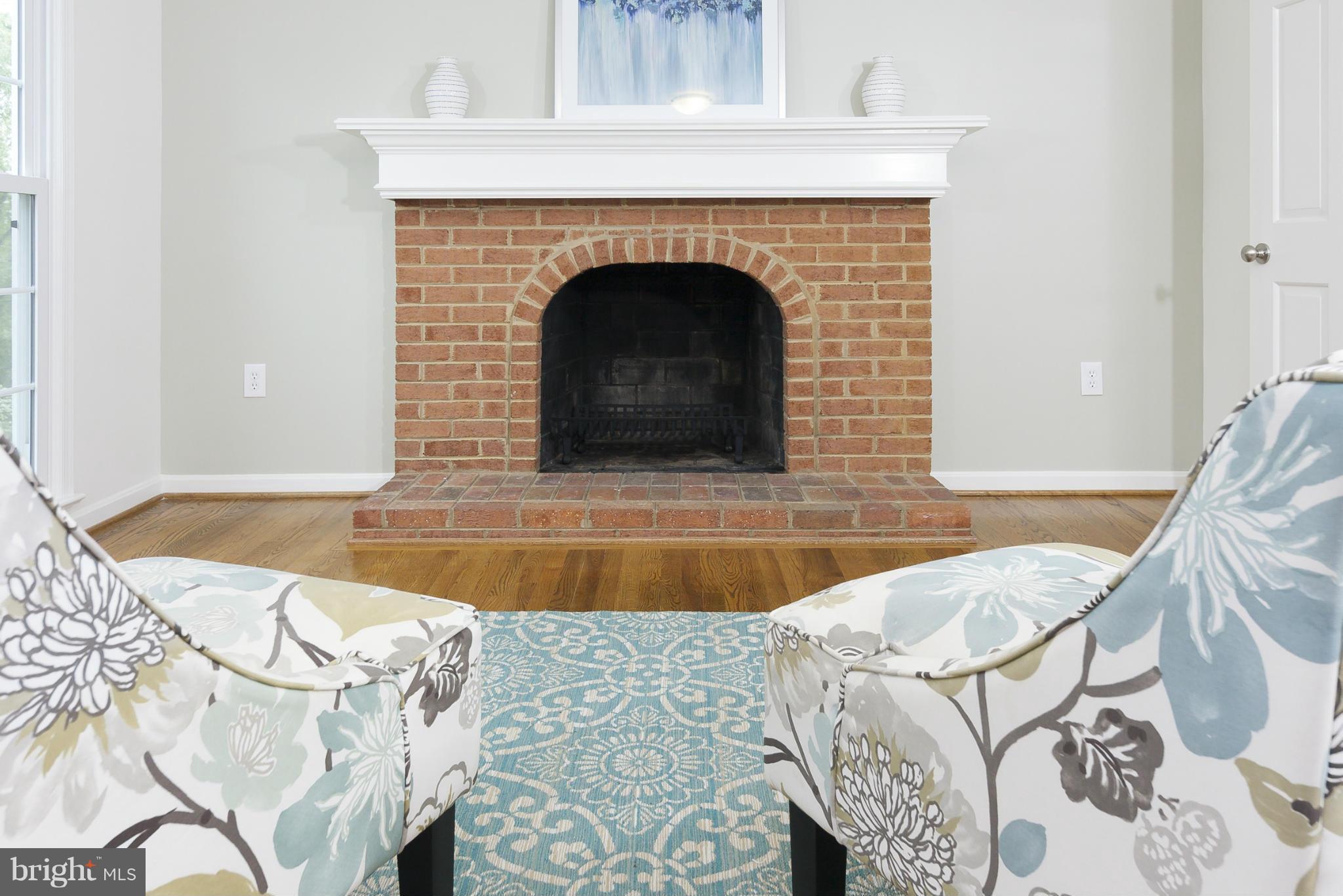 324 Old Stone Road Silver Spring, MD 20904 - Photo 6 of 19 off kitchen, view of hearth