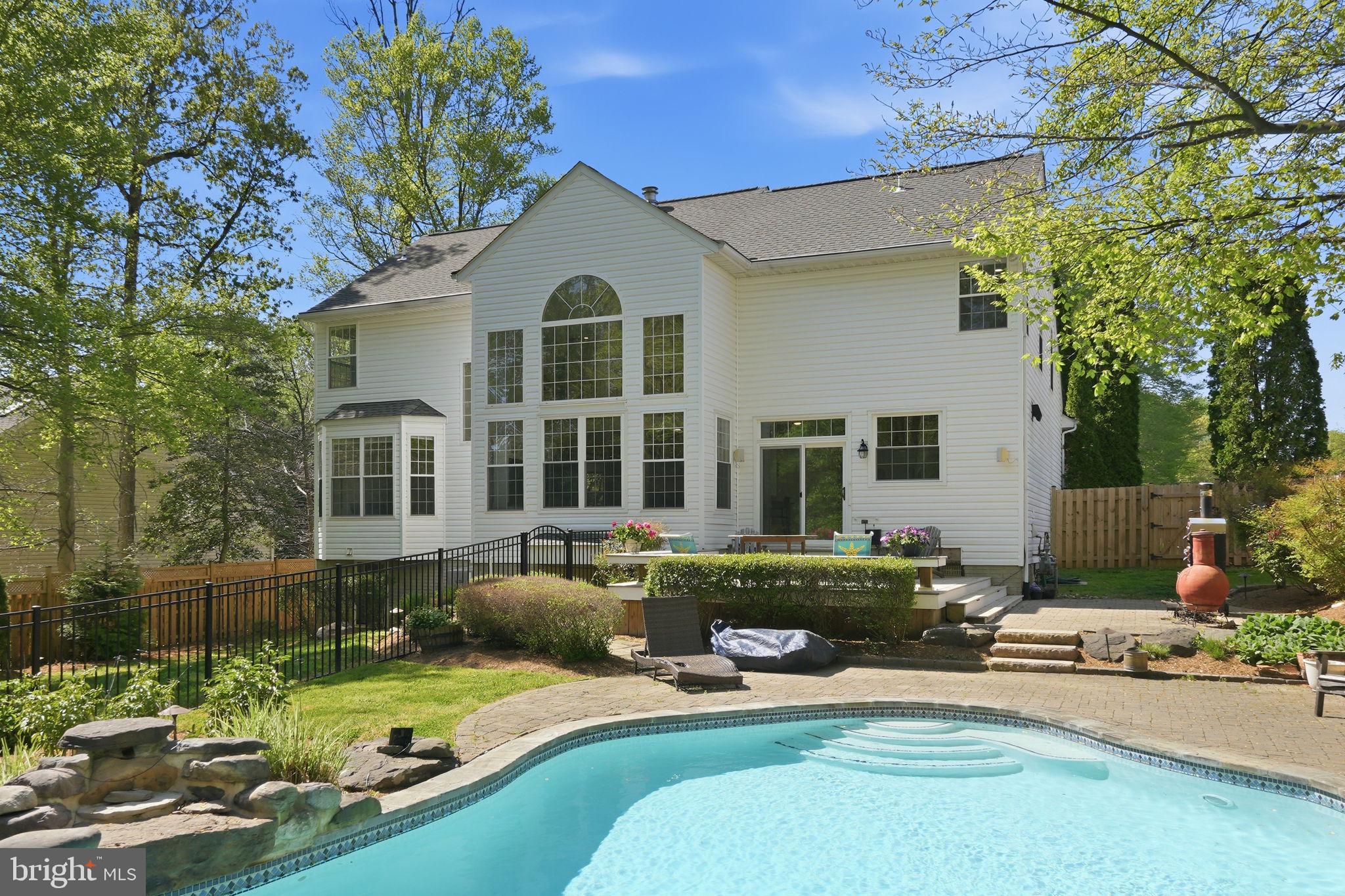 1567 Comanche Road Arnold, MD 21012 - Photo 36 of 67 Serene backyard oasis with pool.