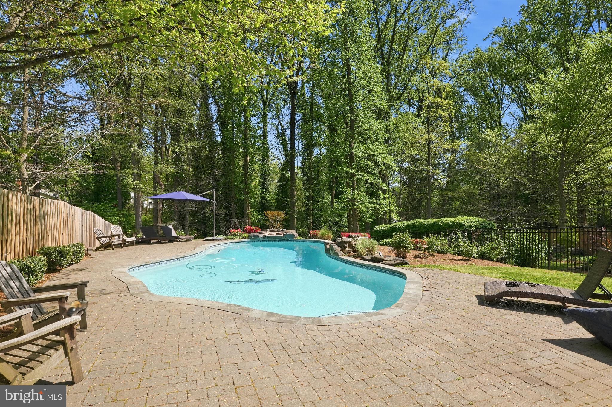 1567 Comanche Road Arnold, MD 21012 - Photo 38 of 67 Serene poolside retreat in nature.