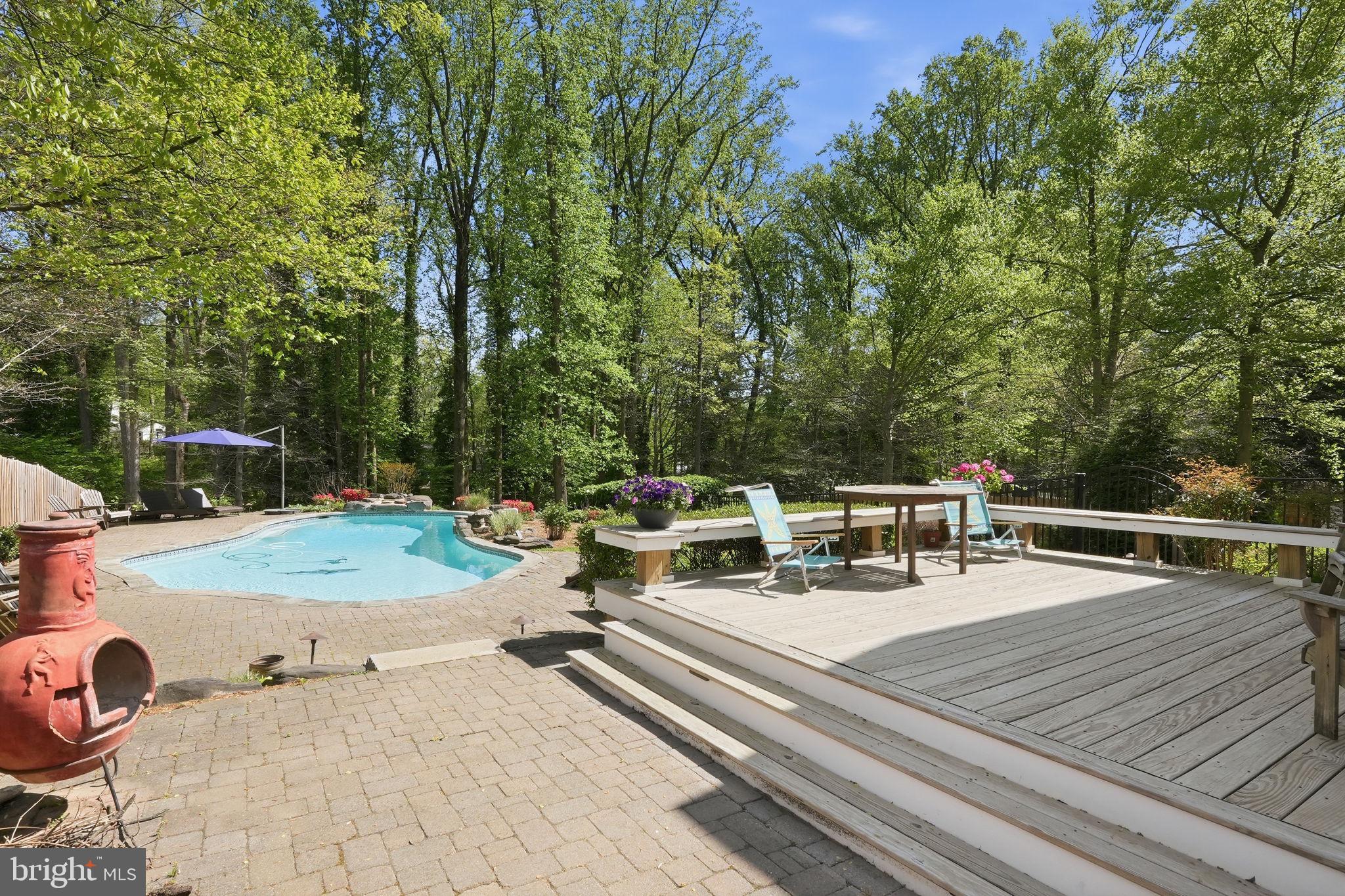 1567 Comanche Road Arnold, MD 21012 - Photo 39 of 67 Serene backyard oasis with pool.