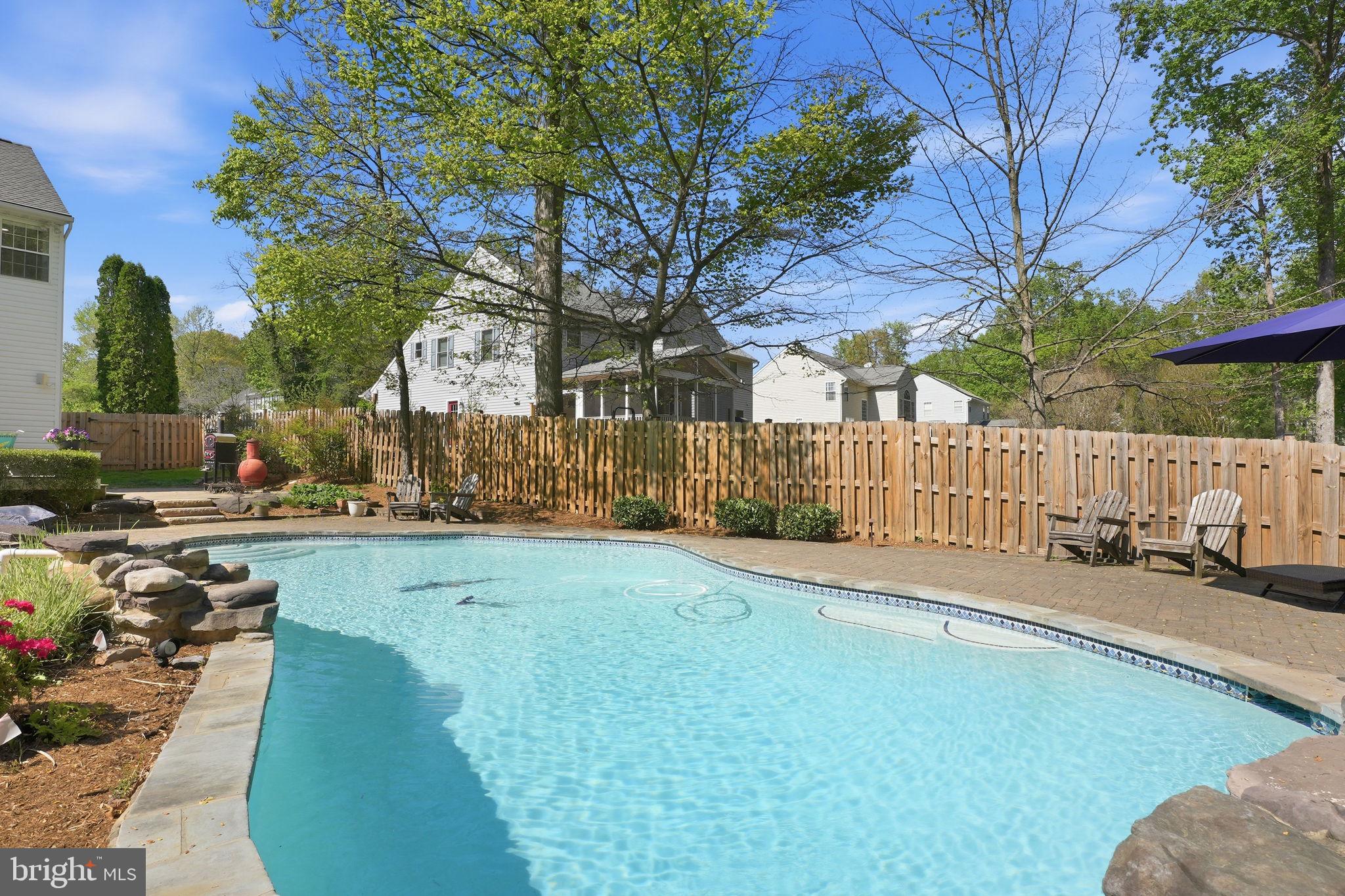 1567 Comanche Road Arnold, MD 21012 - Photo 40 of 67 Serene backyard oasis with pool.