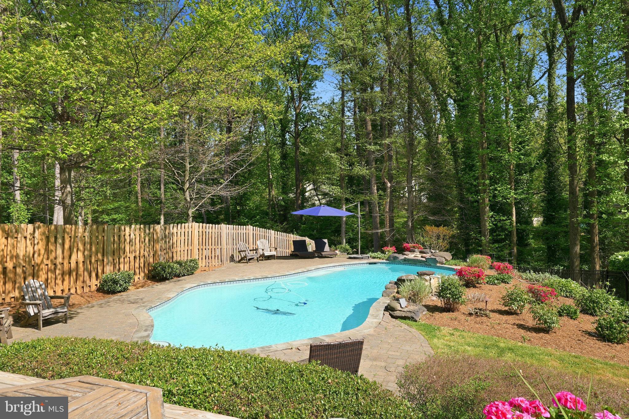 1567 Comanche Road Arnold, MD 21012 - Photo 43 of 67 Serene poolside retreat in nature.
