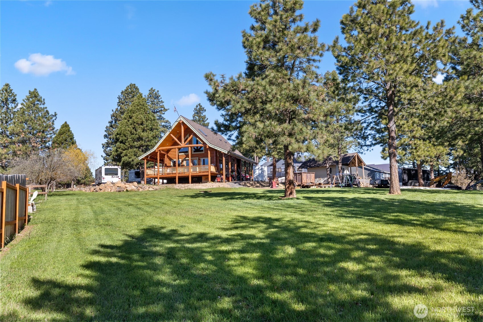 351 Ridge Loop Road Cle Elum, WA 98922 - Photo 35 of 38 a dirt road with trees in the background