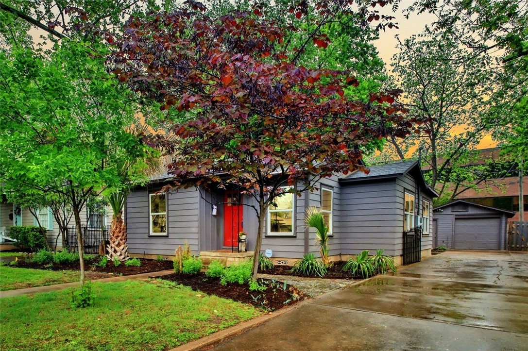 Vibrant and full of personality, this Rosedale cottage is the perfect home base to enjoy the effortless convenience of Central Austin