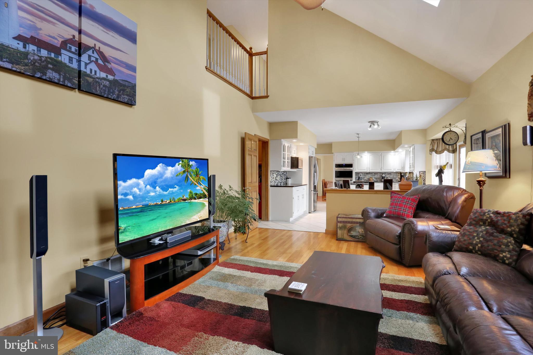 6 Virginia Avenue Sinking Spring, PA 19608 - Photo 12 of 30 a living room with furniture and a flat screen tv