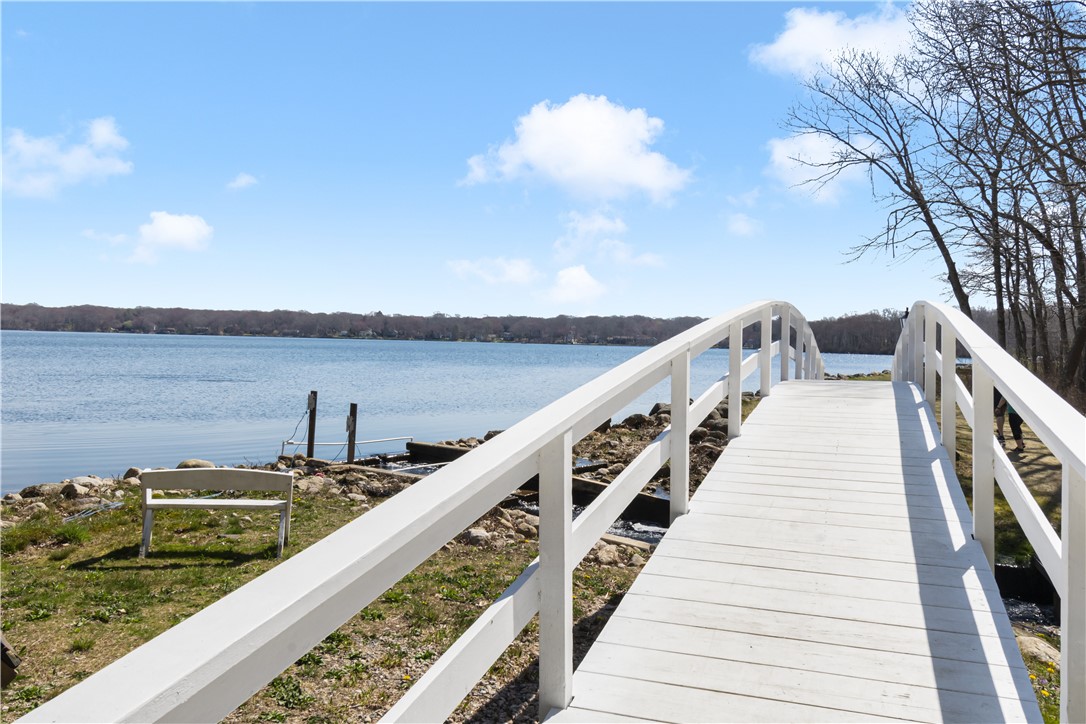 521 Big Water Road South Kingstown, RI 02879 - Photo 4 of 43 Bridge to lake and beach area