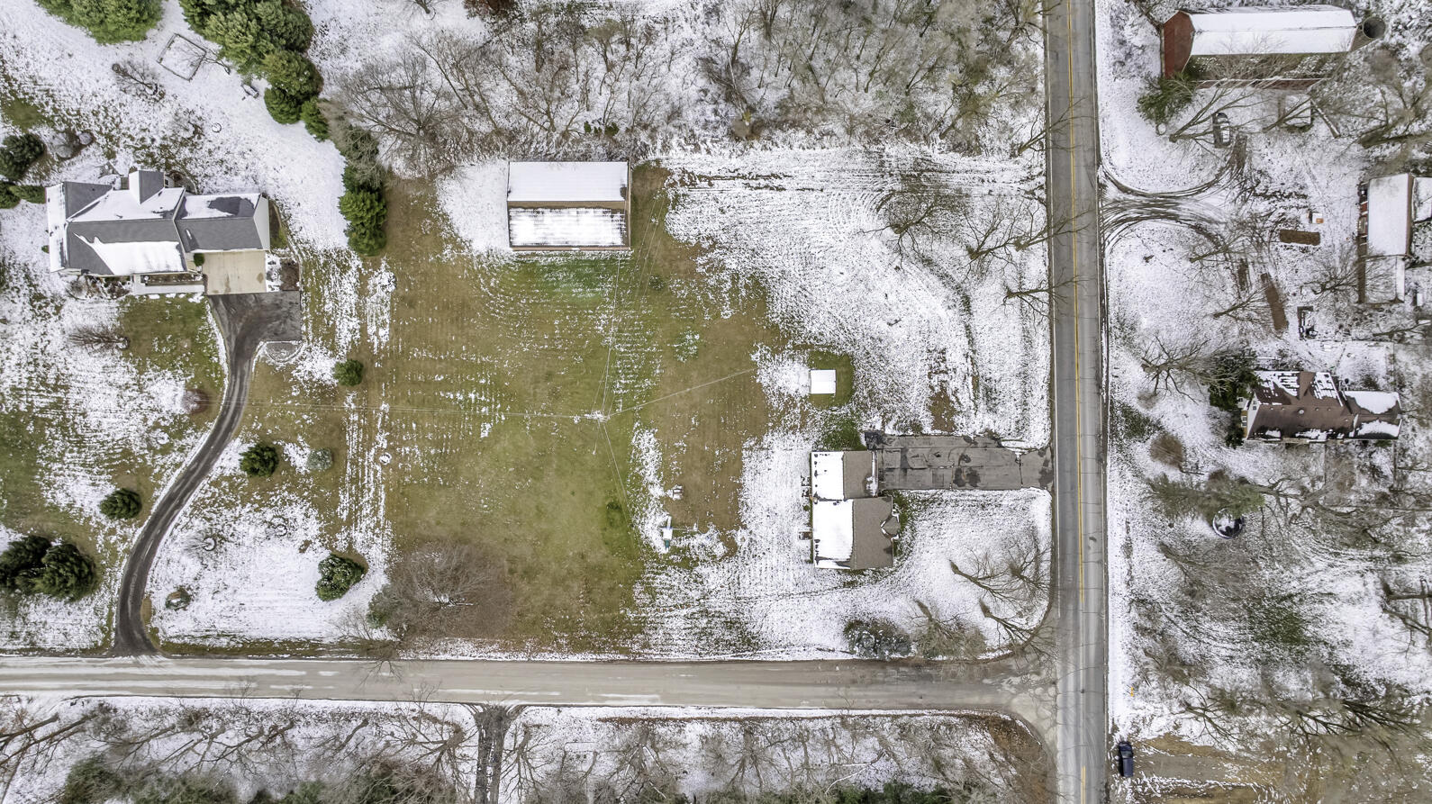18530 Bush Road Chelsea, MI 48118 - Photo 49 of 51 18530 Bush Rd Chelsea MI (Aerial) - 10