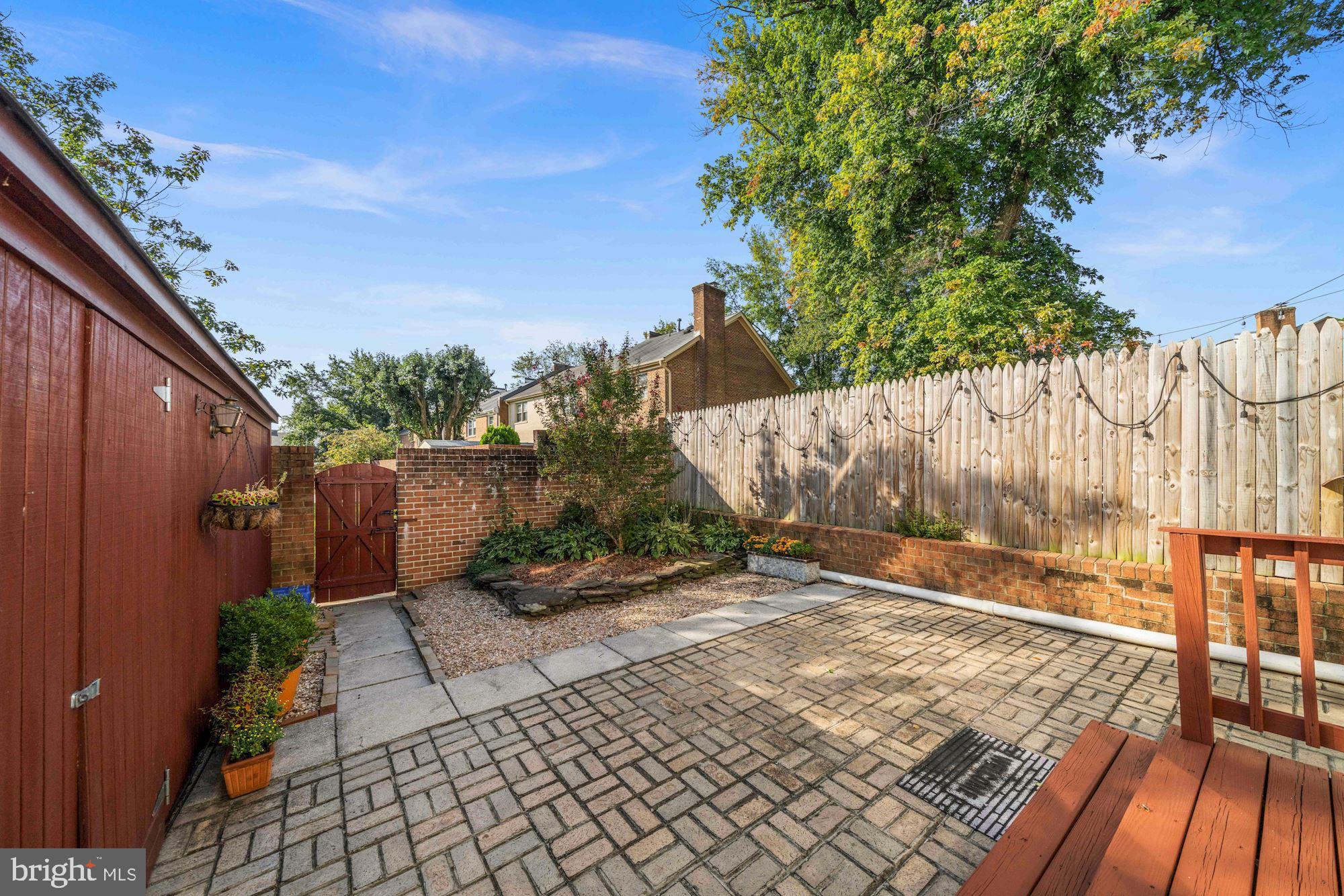 8519 Forrester Boulevard Springfield, VA 22152 - Photo 33 of 44 Rear Patio