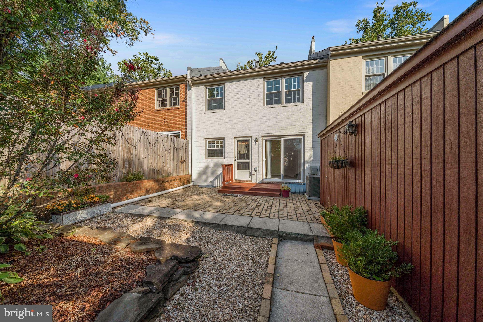 8519 Forrester Boulevard Springfield, VA 22152 - Photo 34 of 44 Exterior Rear Patio