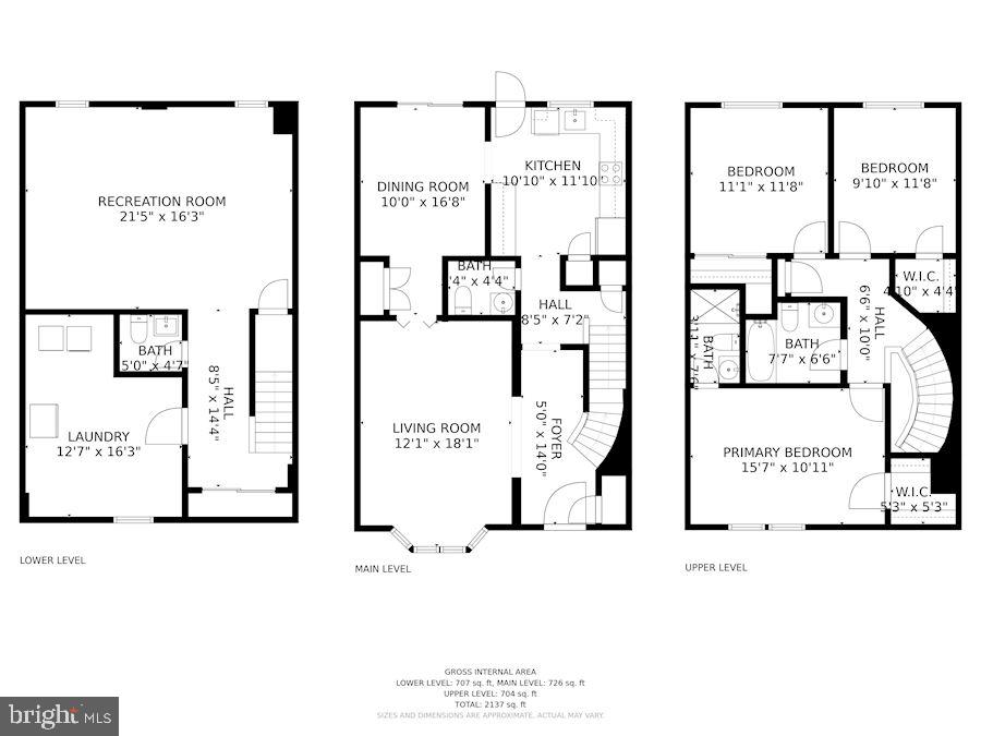 8519 Forrester Boulevard Springfield, VA 22152 - Photo 44 of 44 Floor Plans