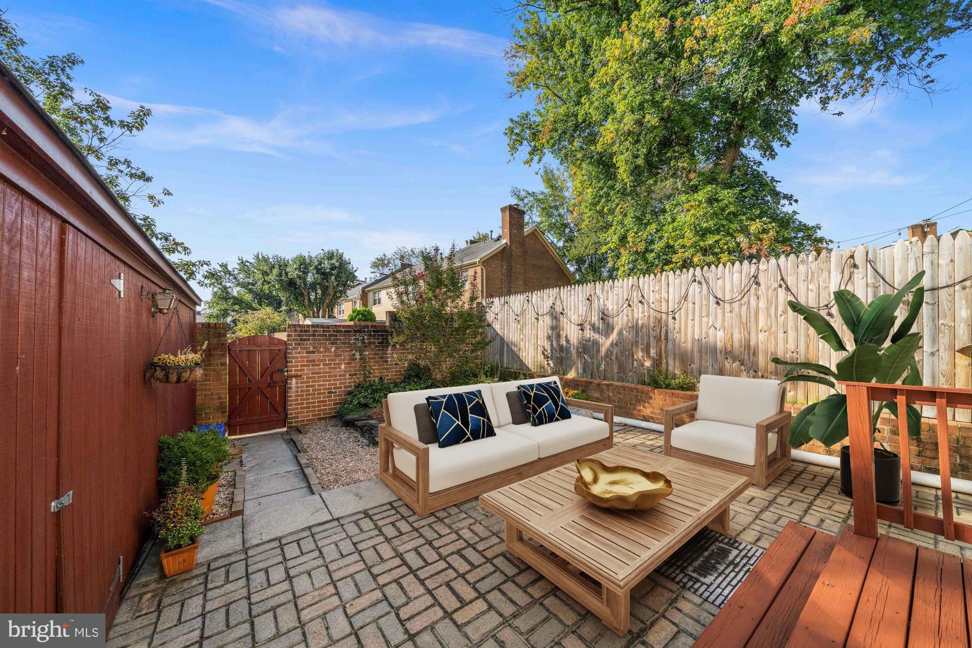 8519 Forrester Boulevard Springfield, VA 22152 - Photo 7 of 44 Rear Patio