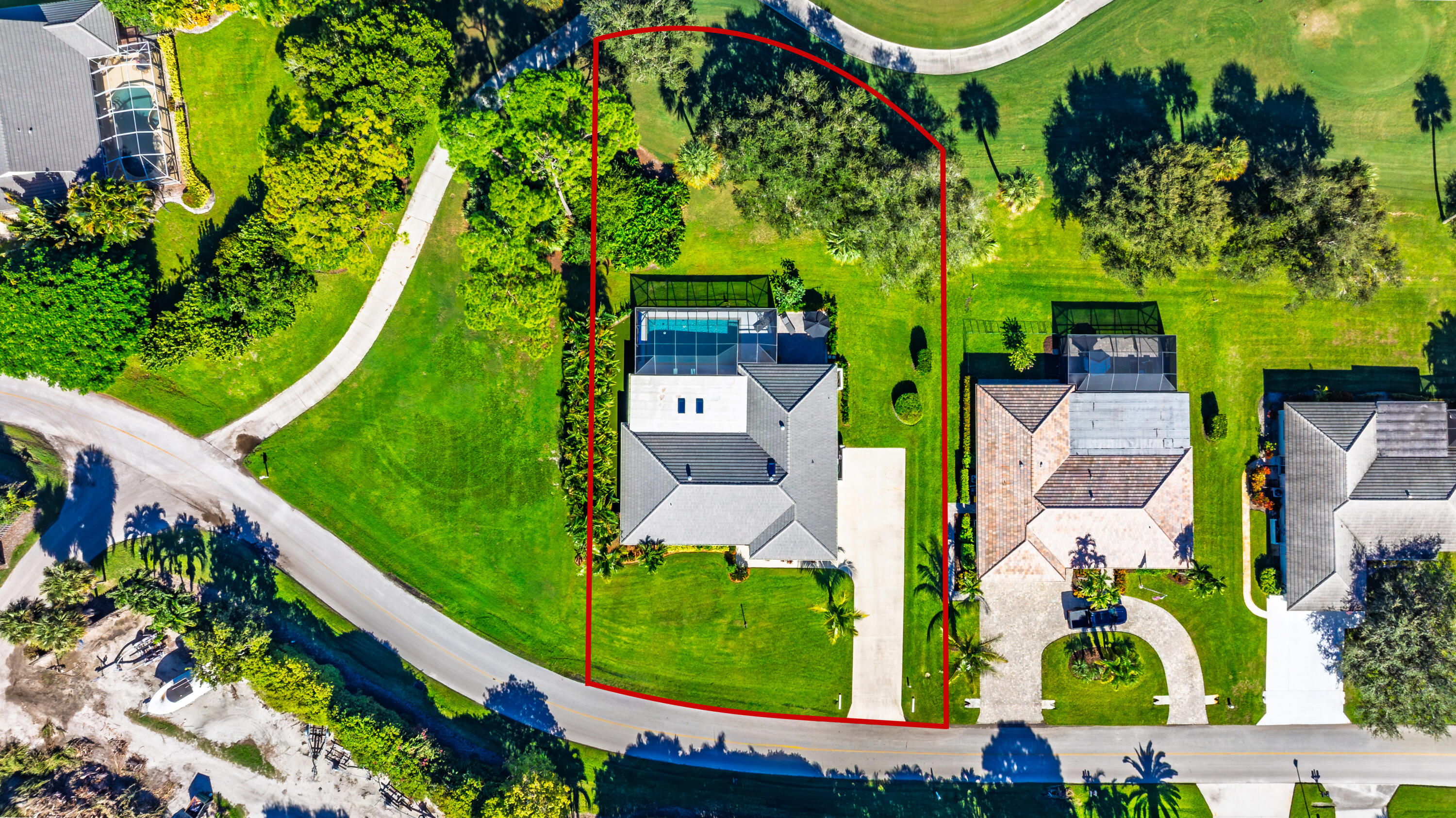 3771 Southeast Fairway West Stuart, FL 34997 - Photo 6 of 41 an aerial view of a house