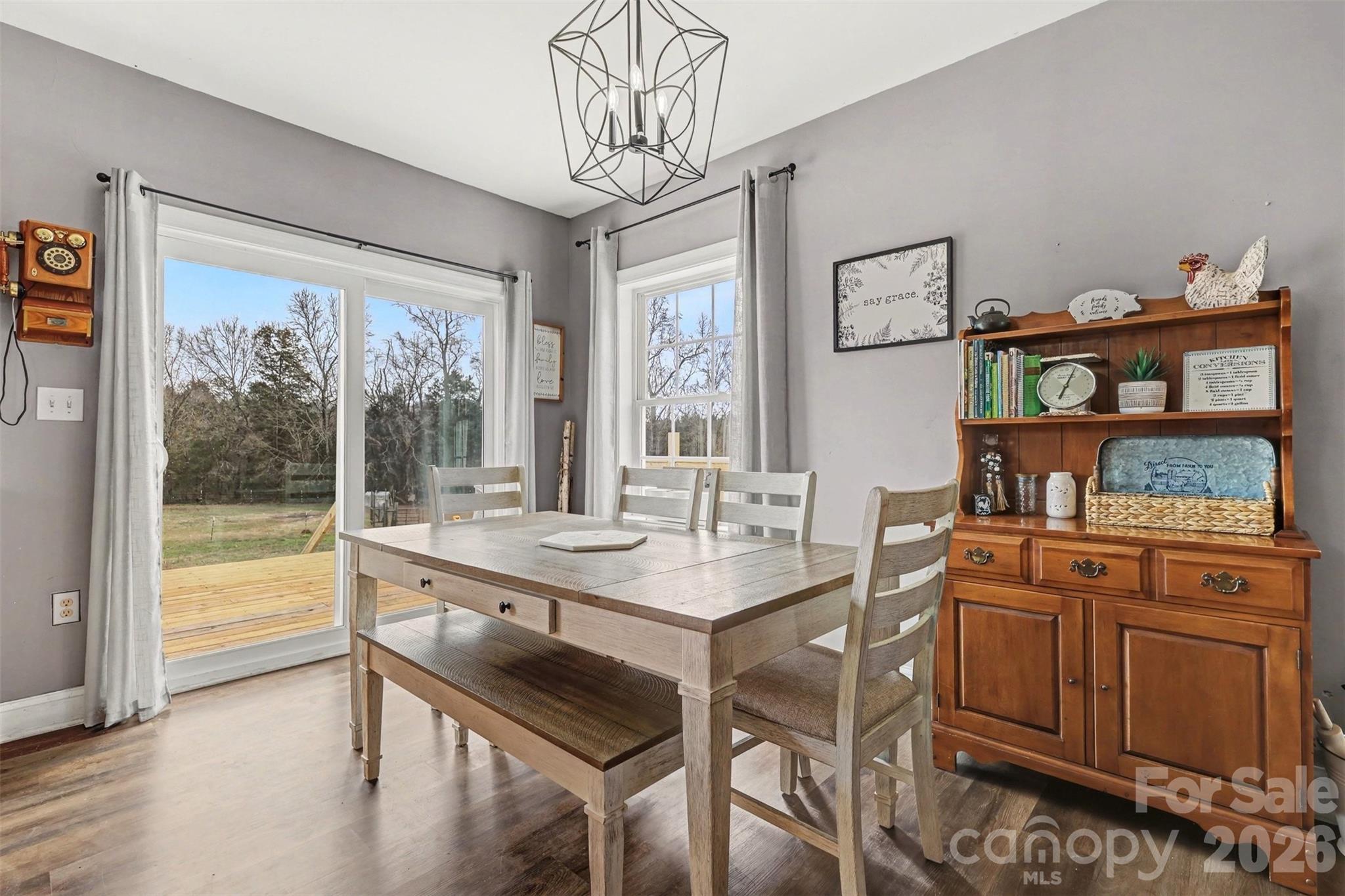 2262 Center Road Chester, SC 29706 - Photo 9 of 31 a dining room with a table and chairs