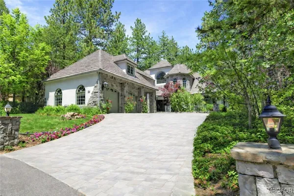 a house with a yard