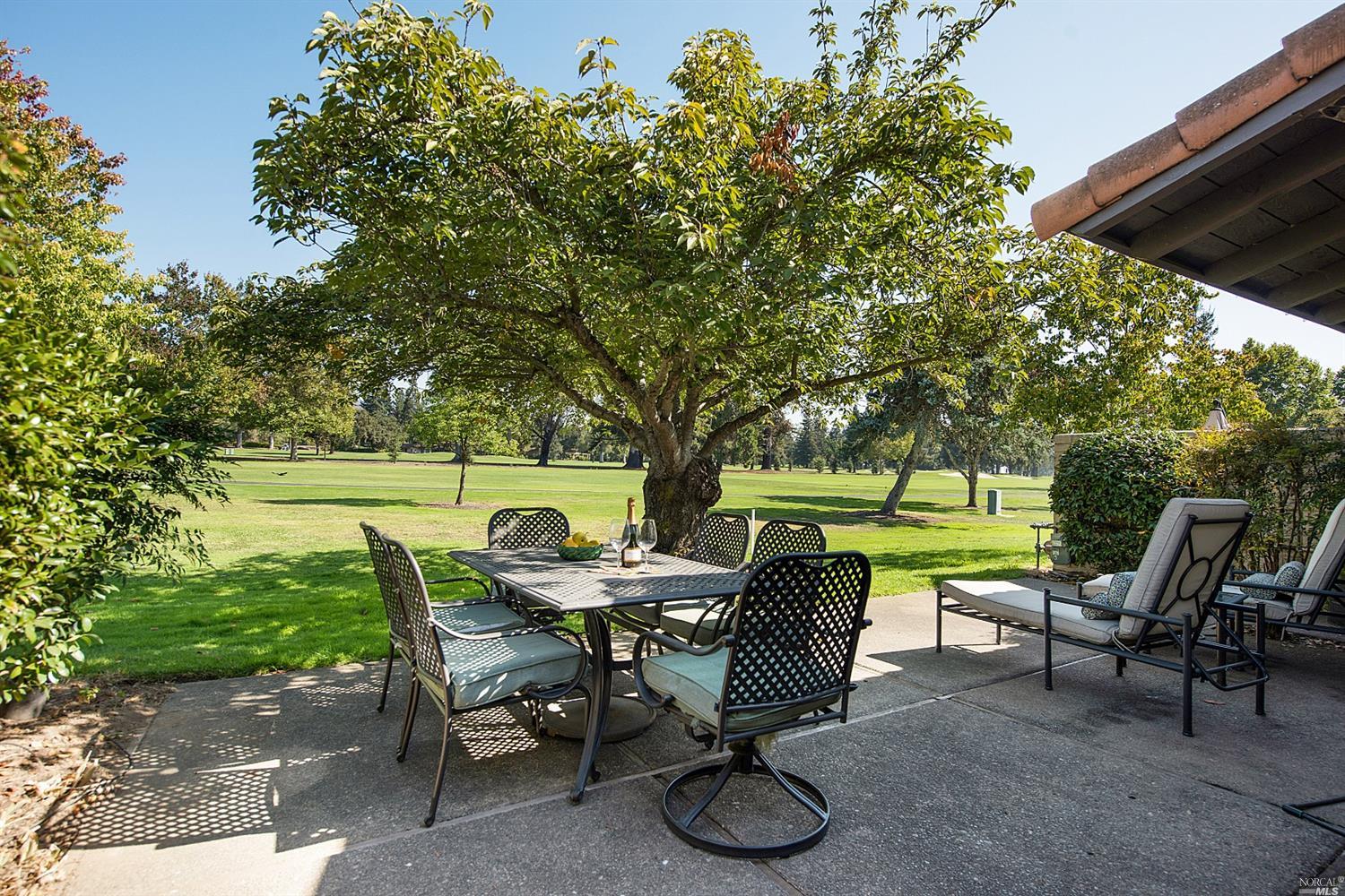 13 Fairways Drive Napa, CA 94558 - Photo 1 of 1 a view of a chairs and table in patio