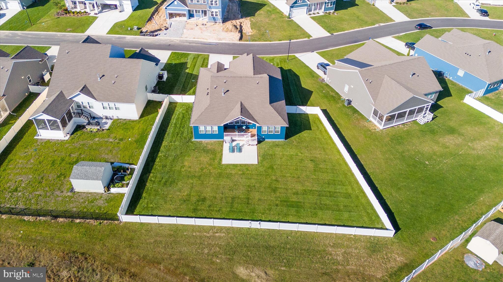 208 South Rdg Brk Drive Felton, DE 19943 - Photo 42 of 44 an aerial view of residential houses with outdoor space