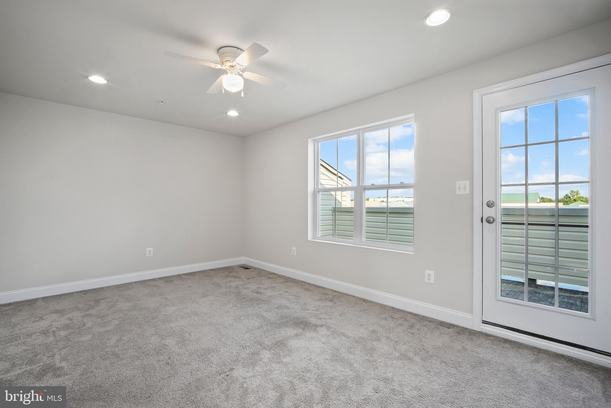 7012 Rackham Way Hanover, MD 21076 - Photo 22 of 46 Fourth Level Loft | Ceiling fan | Balcony Access.