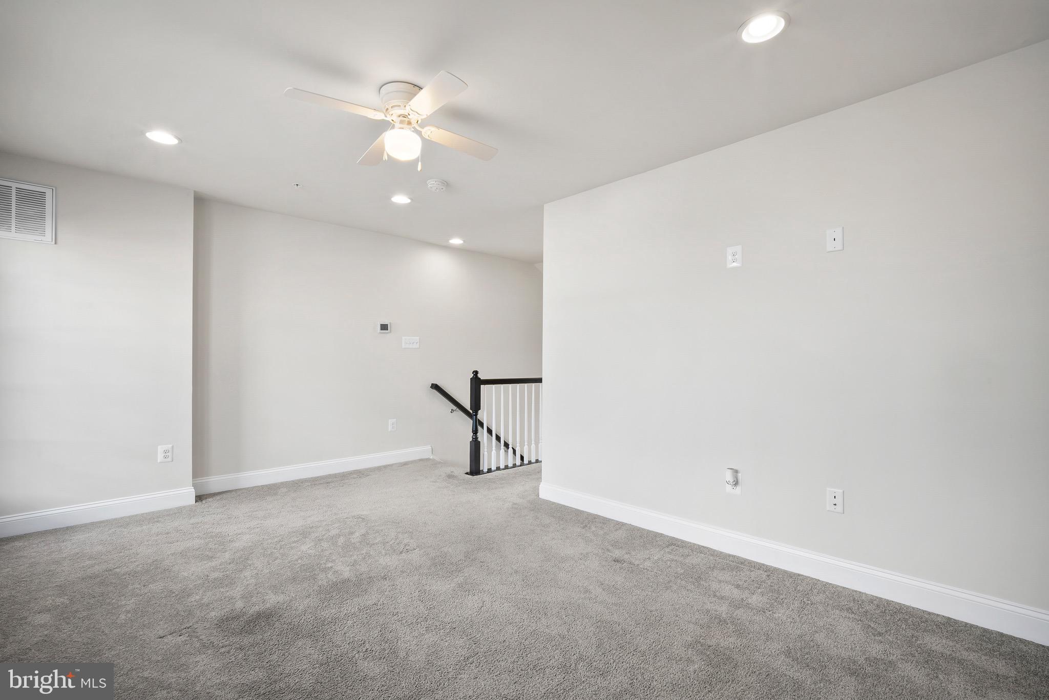 7012 Rackham Way Hanover, MD 21076 - Photo 23 of 46 Fourth Level Loft | Ceiling fan | Balcony Access.