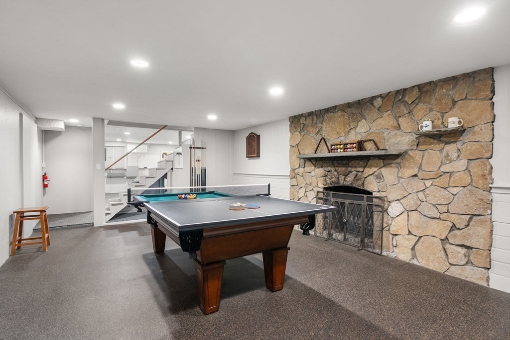 49 Walpole Street Dover, MA 02030 - Photo 27 of 40 a room with pool table and windows