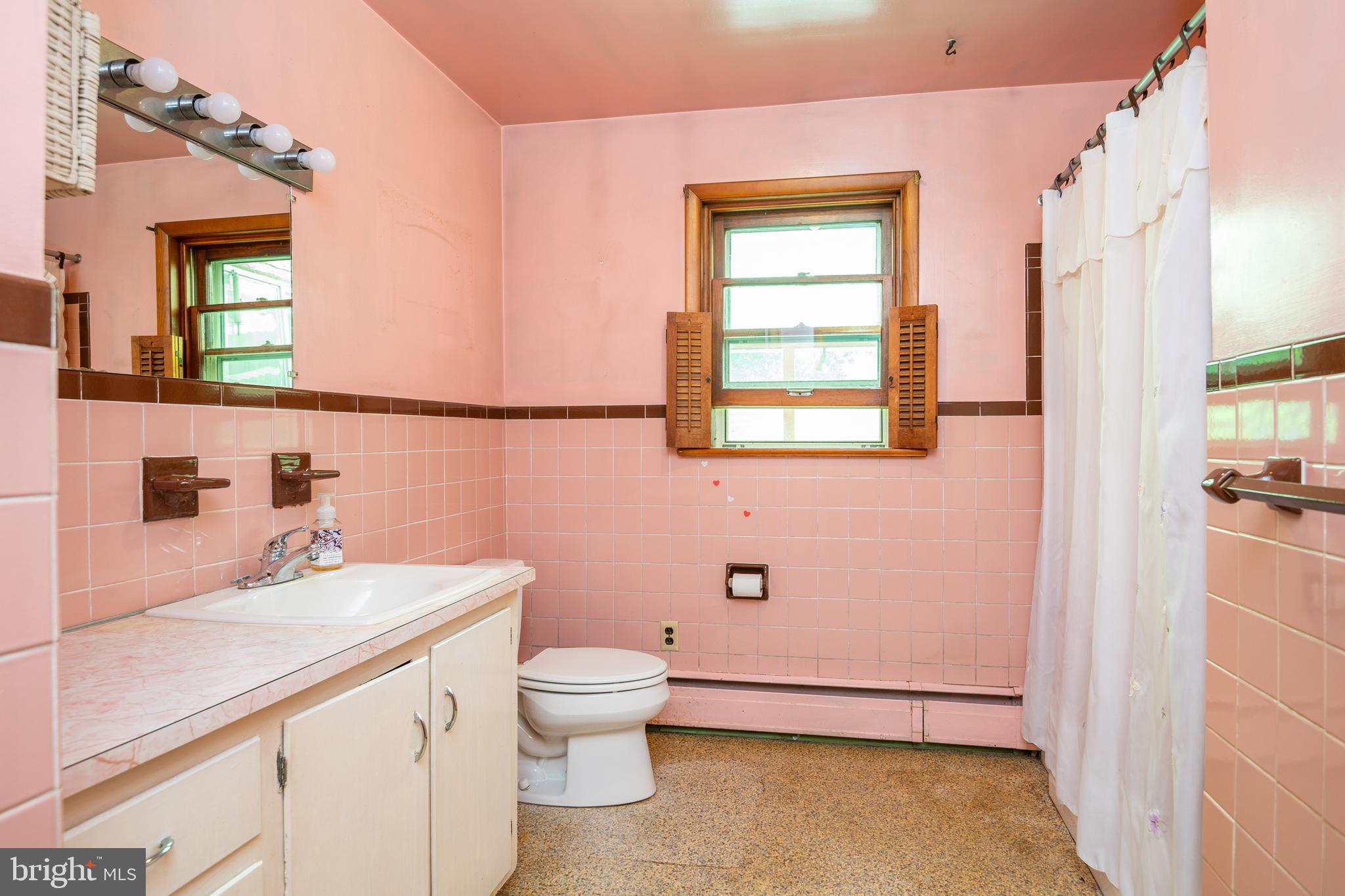 139 Baptist Church Road Spring City, PA 19475 - Photo 24 of 32 a bathroom with a sink a toilet and a mirror