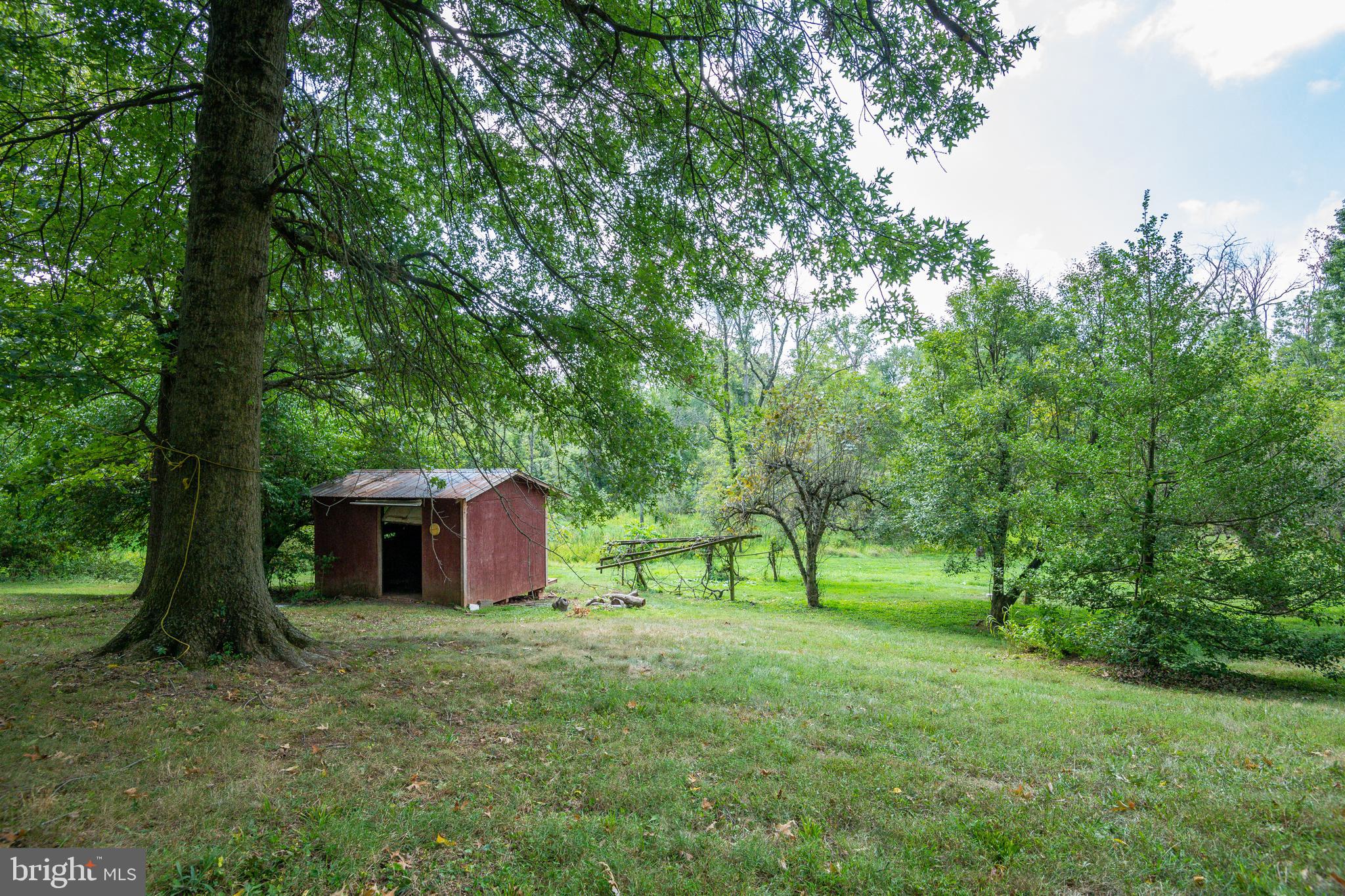 139 Baptist Church Road Spring City, PA 19475 - Photo 6 of 32 a view of a backyard with large trees and plants