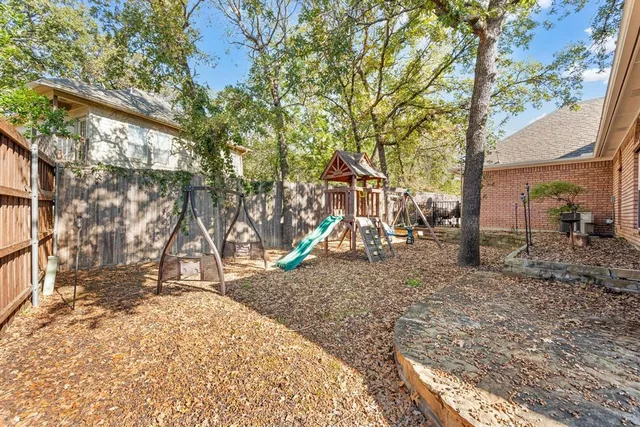 a view of outdoor space with garden